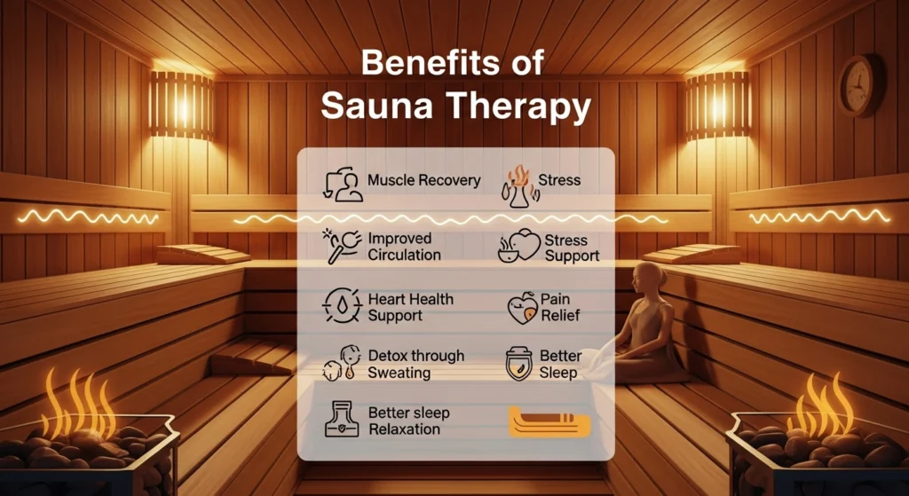Benefits of Sauna Therapy