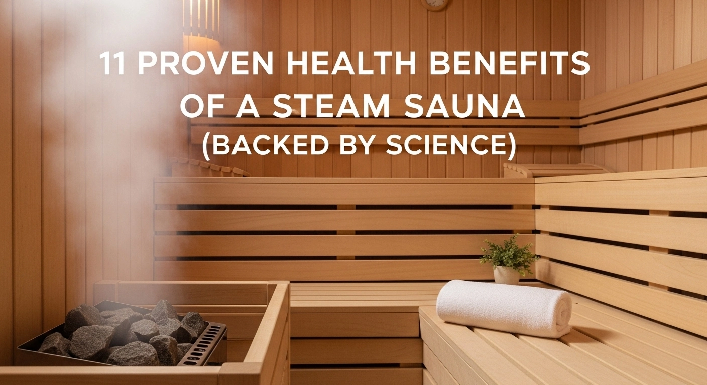 11 Proven Health Benefits Of A Steam Sauna (Backed By Science)