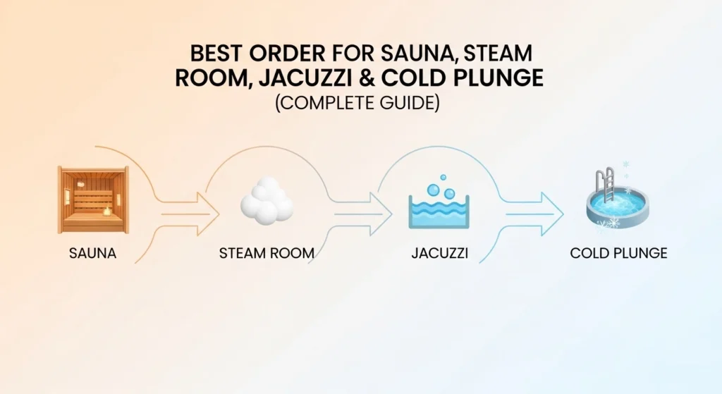 Best Order for Sauna