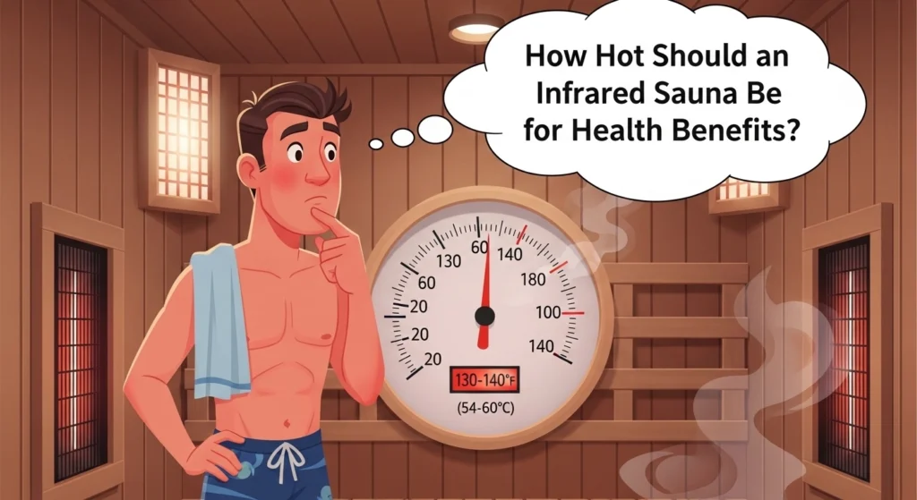 How Hot Should an Infrared Sauna Be