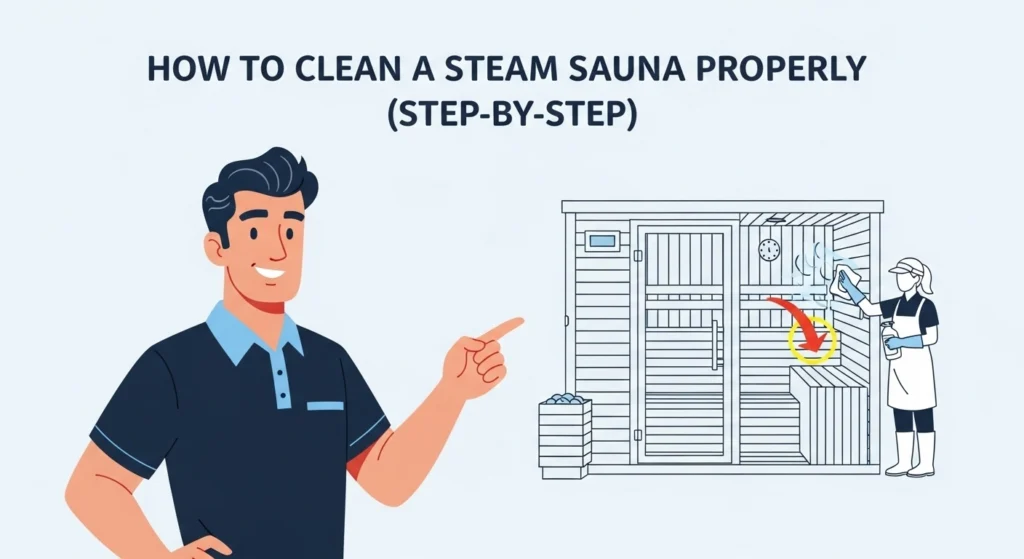 How to Clean a Steam Sauna