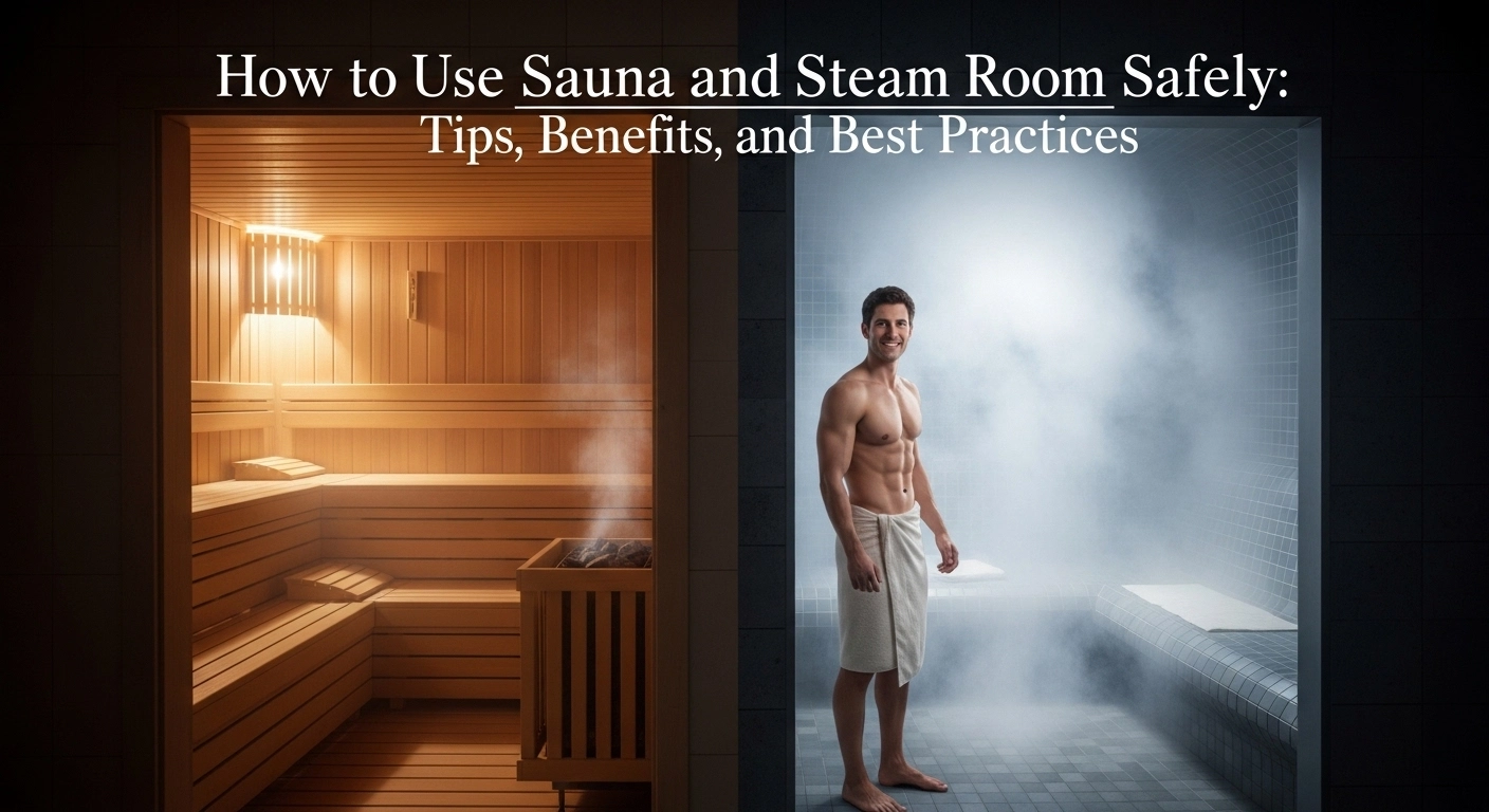 How To Use Sauna And Steam Room Safely: Tips, Benefits, And Best Practices