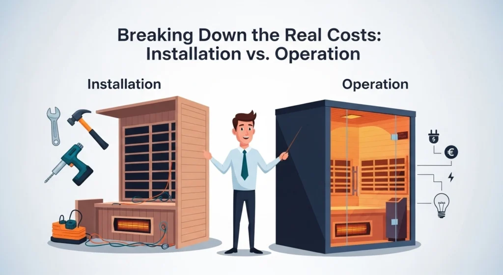 Infrared Sauna Installation