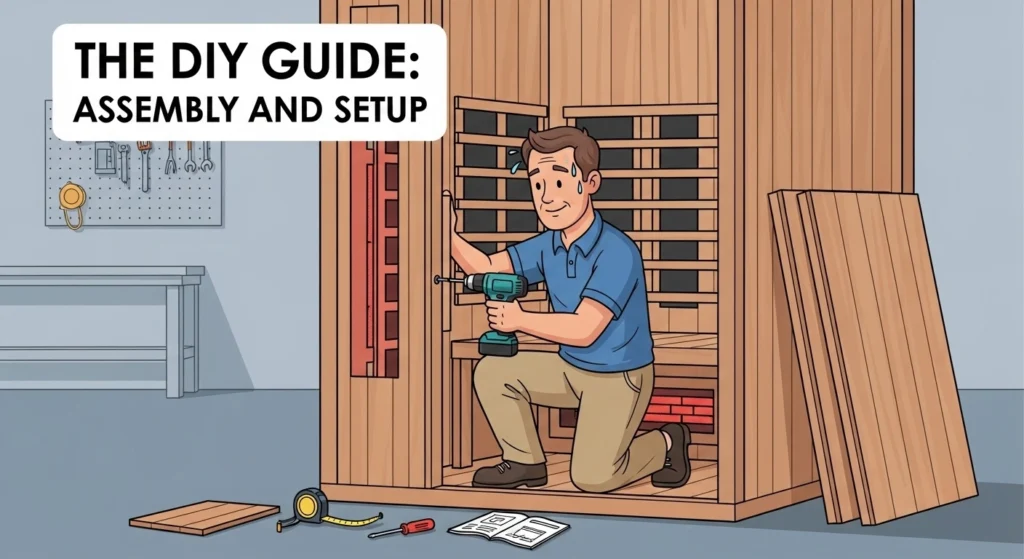 Infrared Sauna Installation