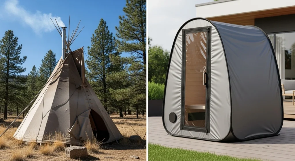 Outdoor Sauna Tent