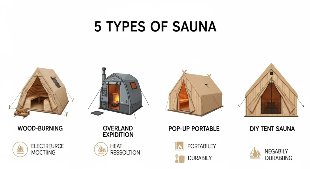 Outdoor Sauna Tent