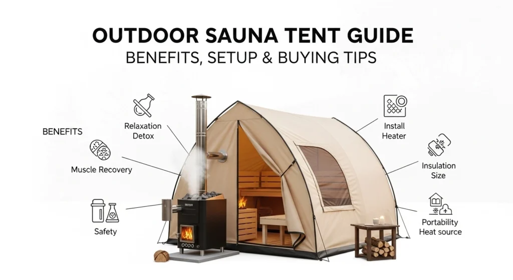 Outdoor Sauna Tent