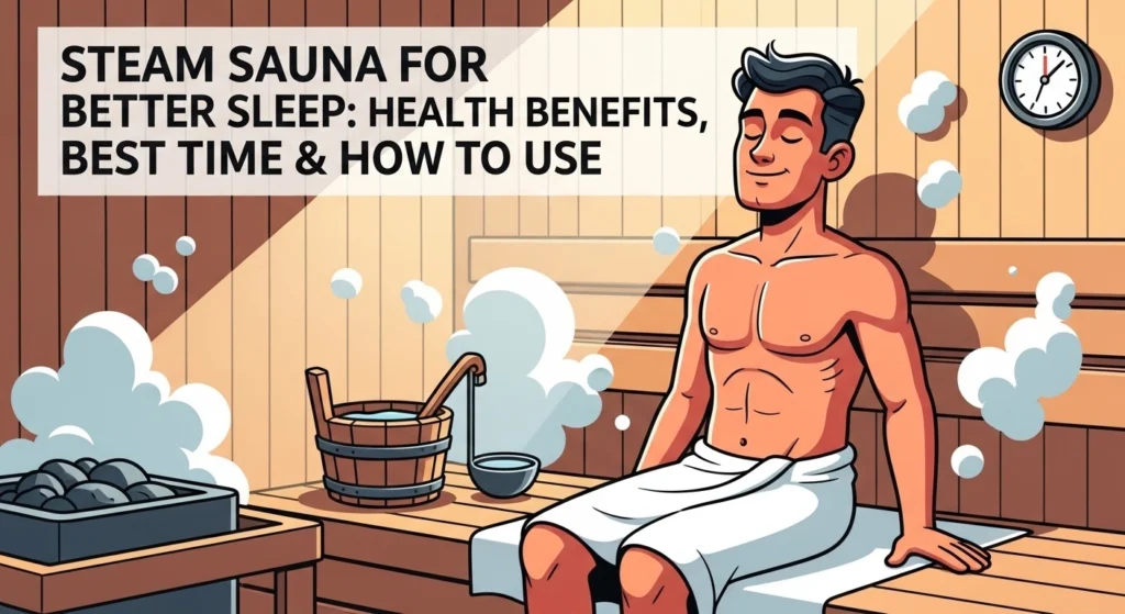 Steam Sauna for Better Sleep