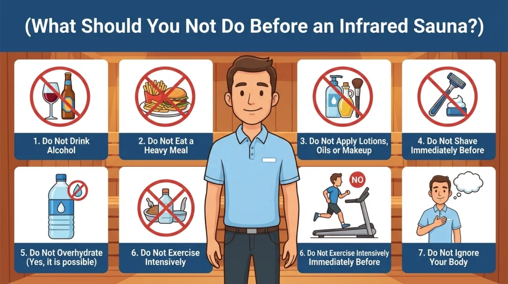 What to Avoid Before and After an Infrared Sauna