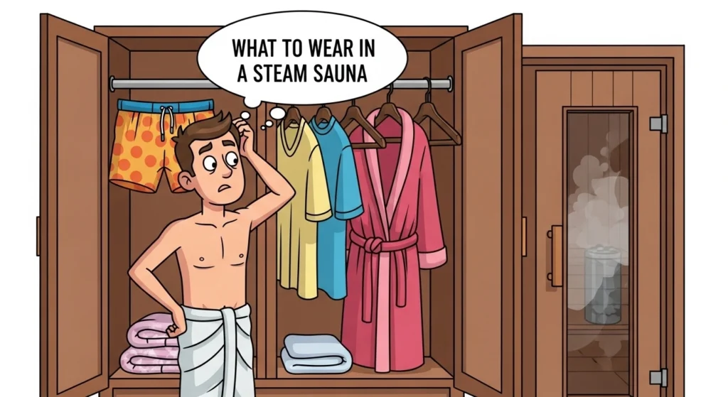 What to Wear in a Steam Sauna 5