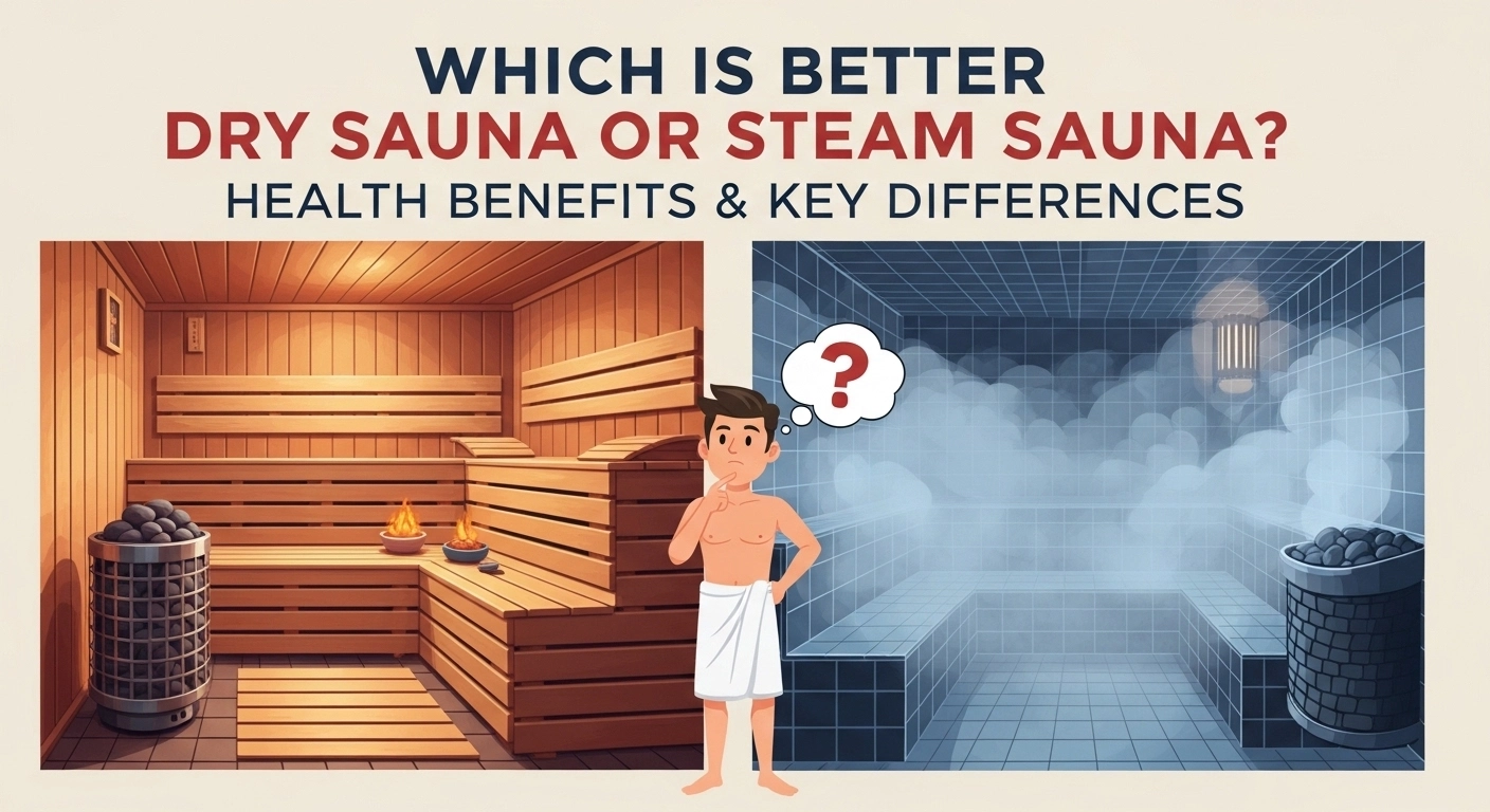 Which Is Better Dry Sauna Or Steam Sauna? Health Benefits & Key Differences