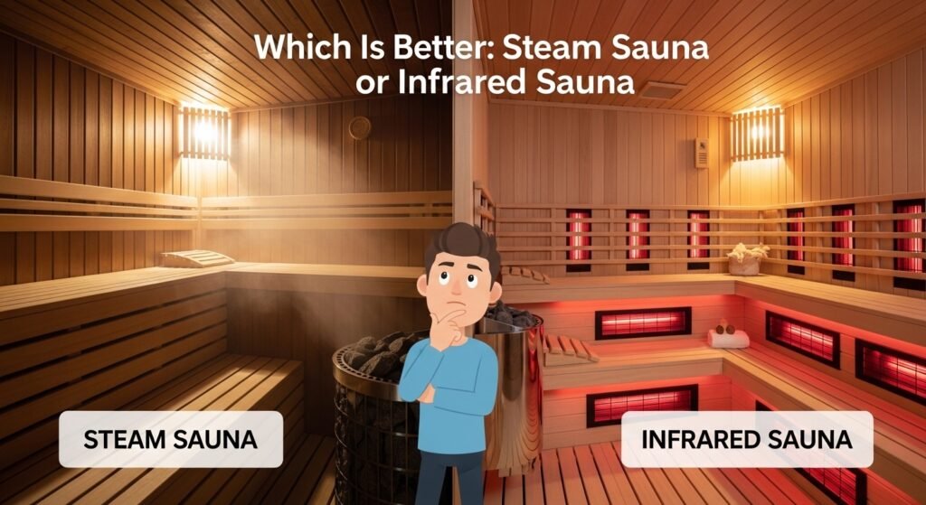 Which is Better Steam or Infrared Sauna