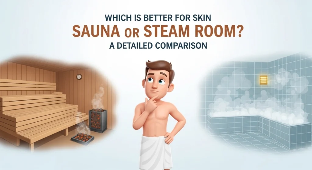 which is better for skin sauna or steam room