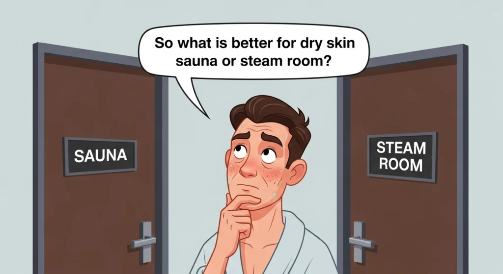 which is better for skin sauna or steam room