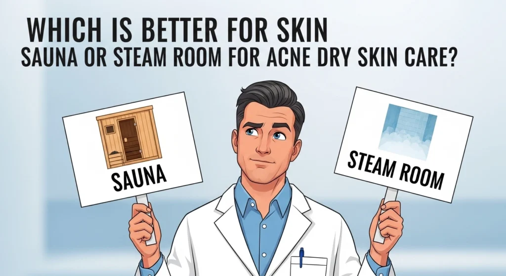 which is better for skin sauna or steam room