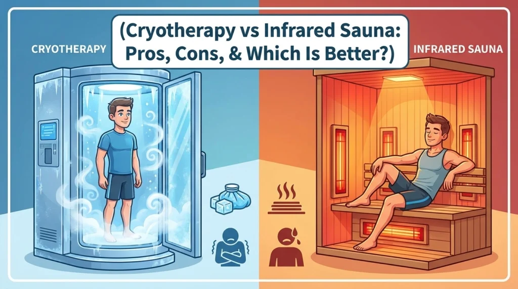 Cryotherapy vs Infrared Sauna