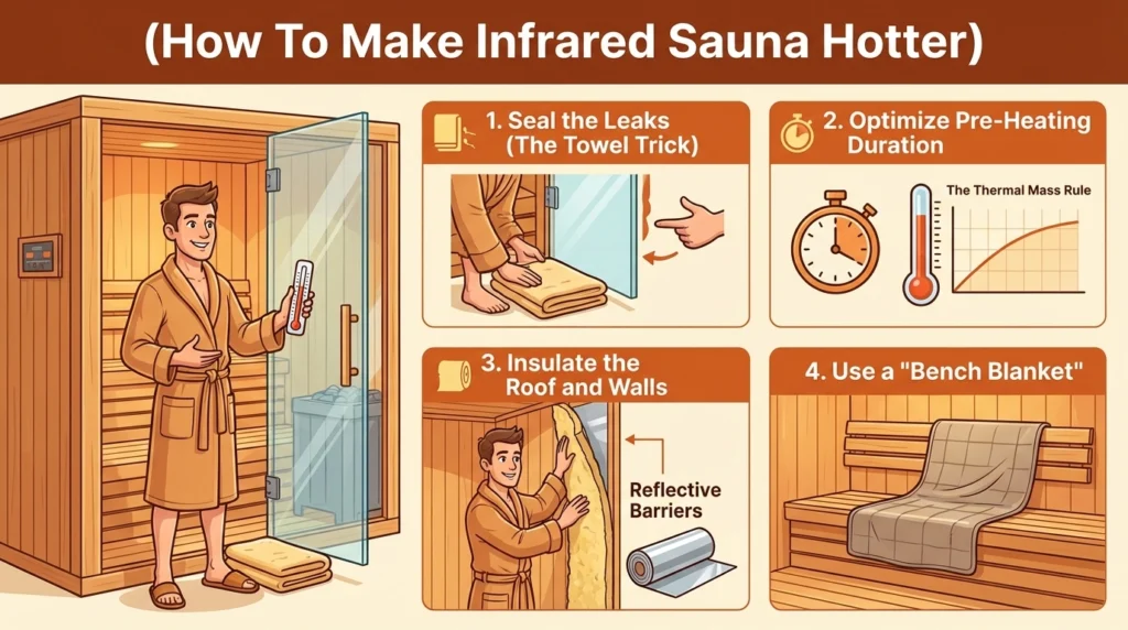 How To Make Infrared Sauna Hotter