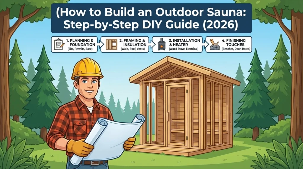 How to Build an Outdoor Sauna