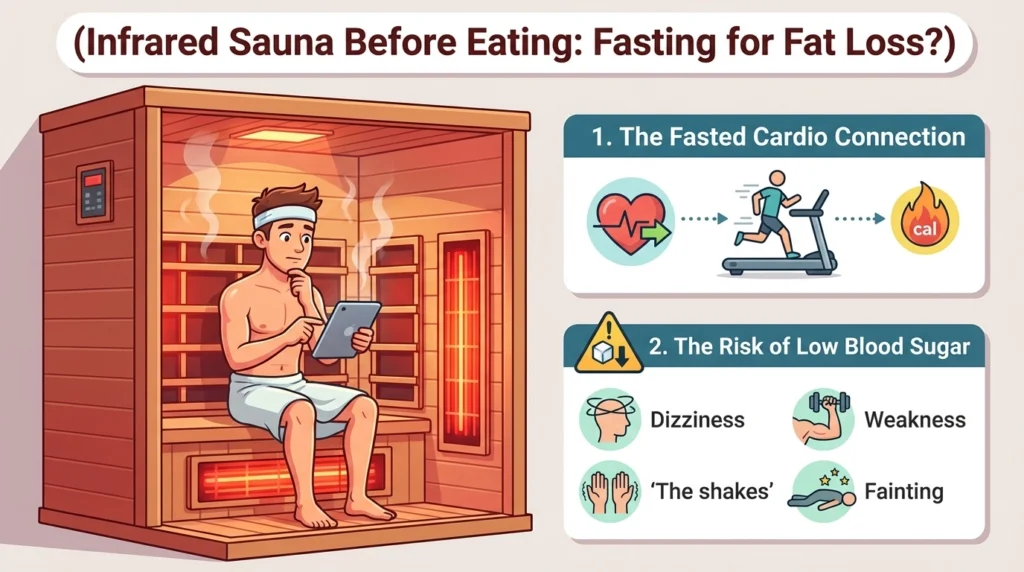 Infrared Sauna Before or After Eating