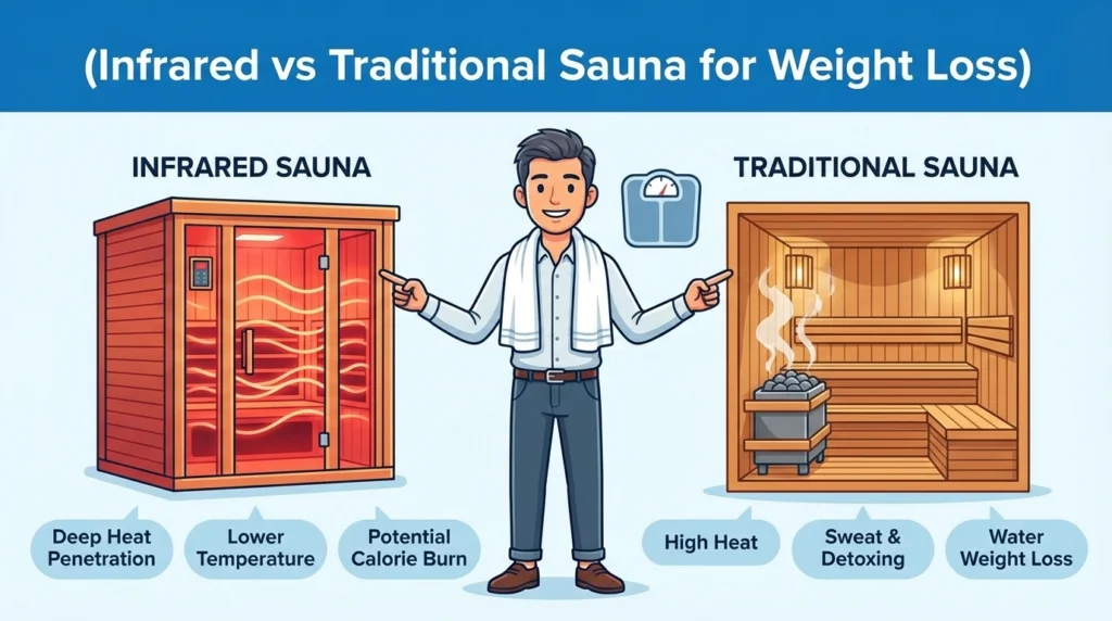 Infrared Sauna vs. Traditional