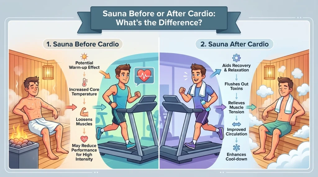 Steam Sauna Before or After Workout