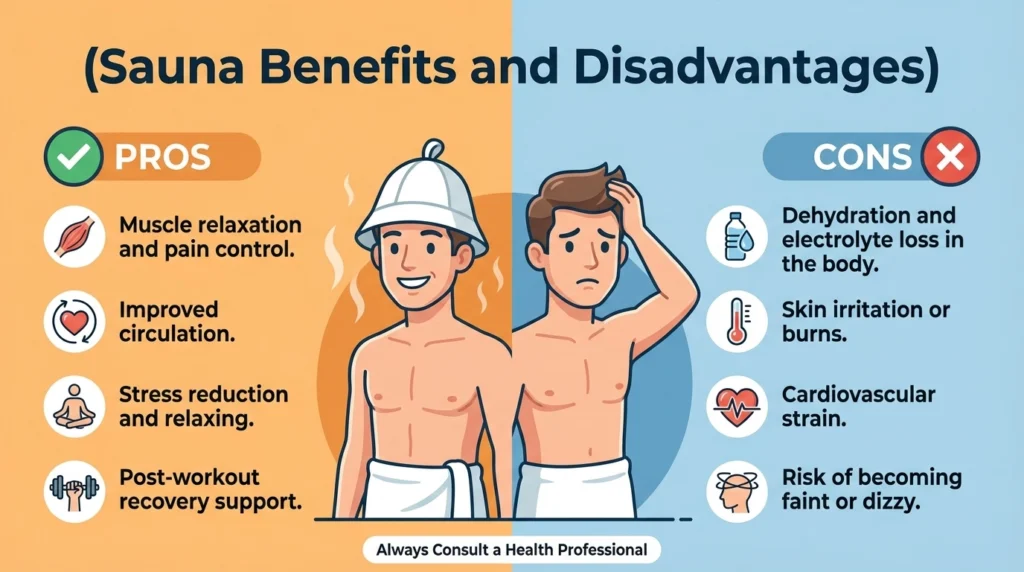 Sauna Benefits and Disadvantages