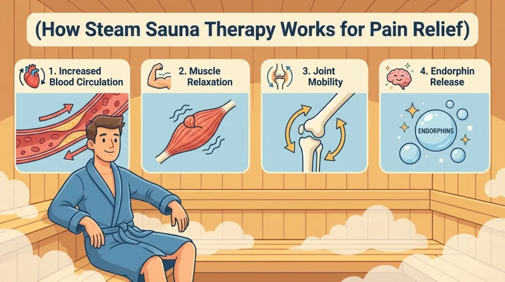Steam Sauna For Pain Relief