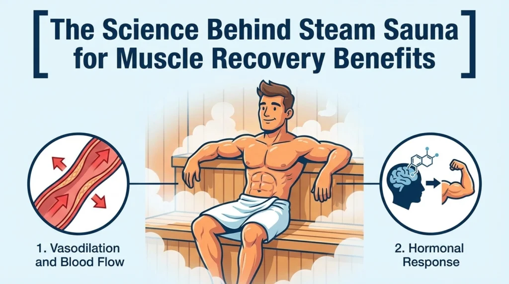 Steam Sauna for Muscle Recovery