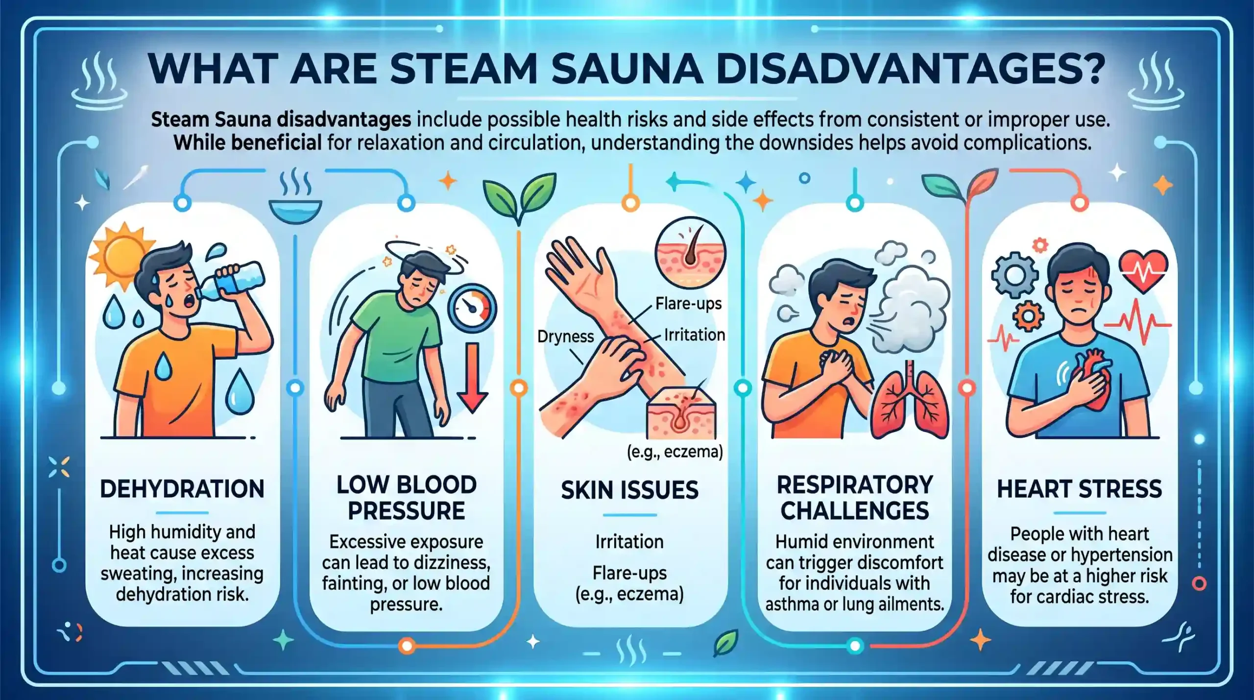 What Are Steam Sauna Disadvantages scaled