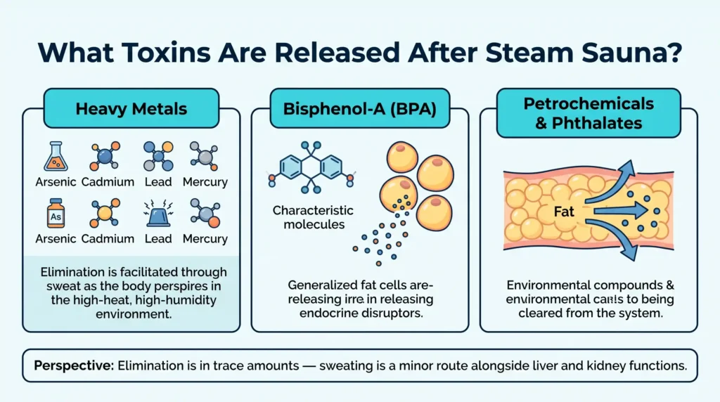 What Toxins Are Released After Steam Sauna