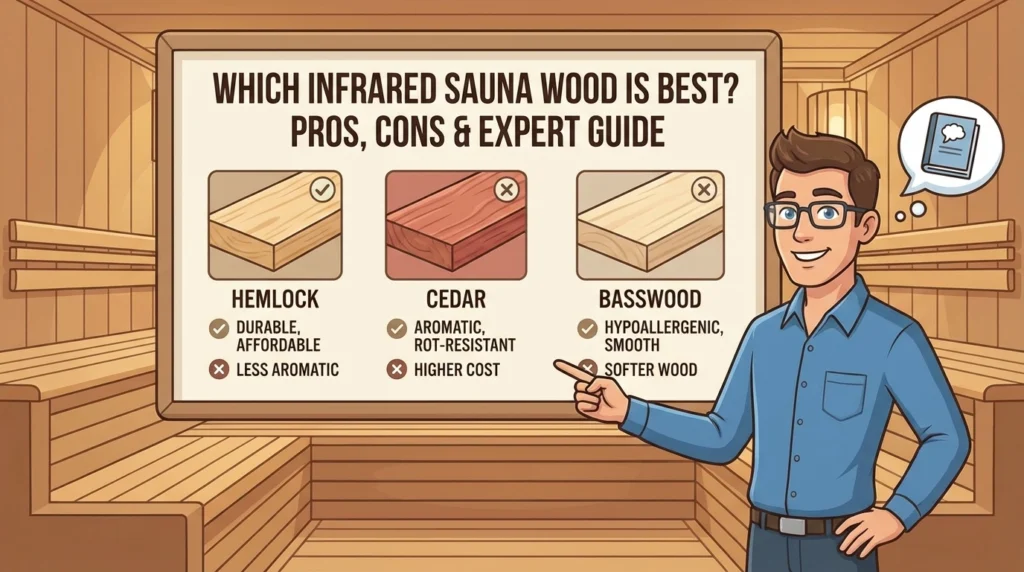 Which Infrared Sauna Wood is Best