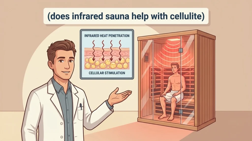 does infrared sauna help with cellulite