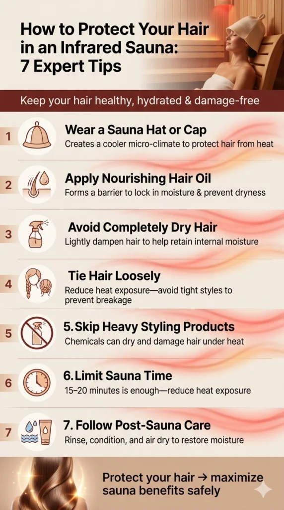 How to Protect Your Hair in an Infrared Sauna: 7 Expert Tips