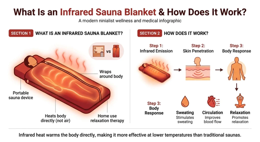 What Is an Infrared Sauna Blanket?