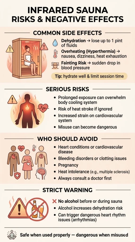 Infrared Sauna Risks and Negative Effects
