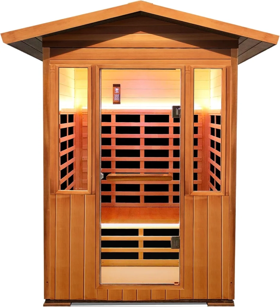 Outdoor 2 Person Infrared Sauna