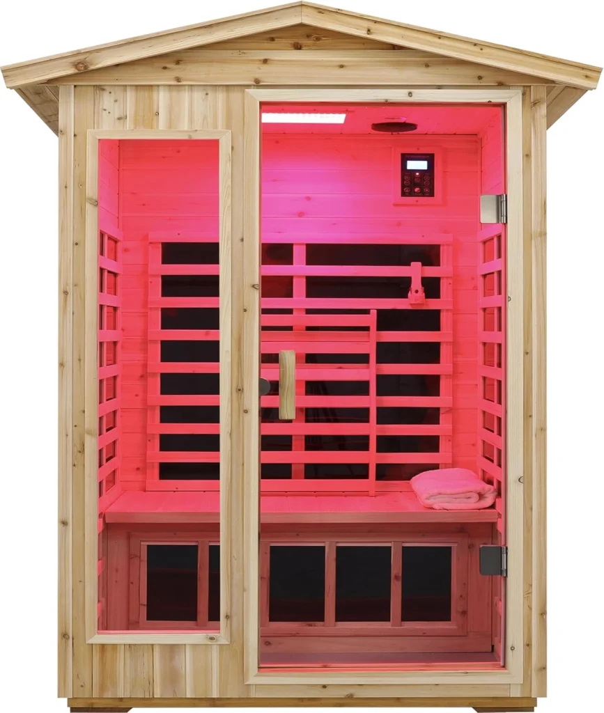 Outdoor 2 Person Infrared Saunas