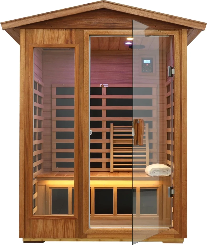 2 Person Outdoor Infrared Sauna