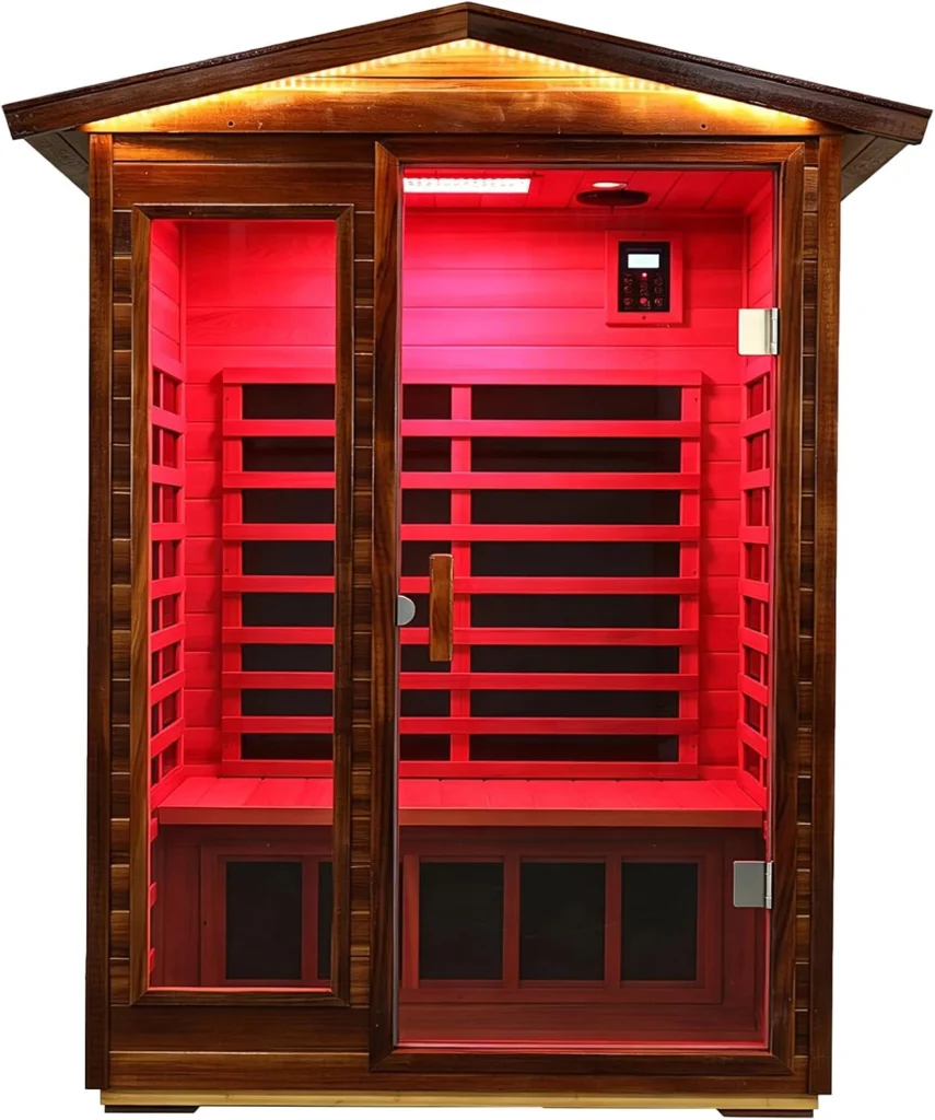 2 Person Outdoor Infrared Sauna