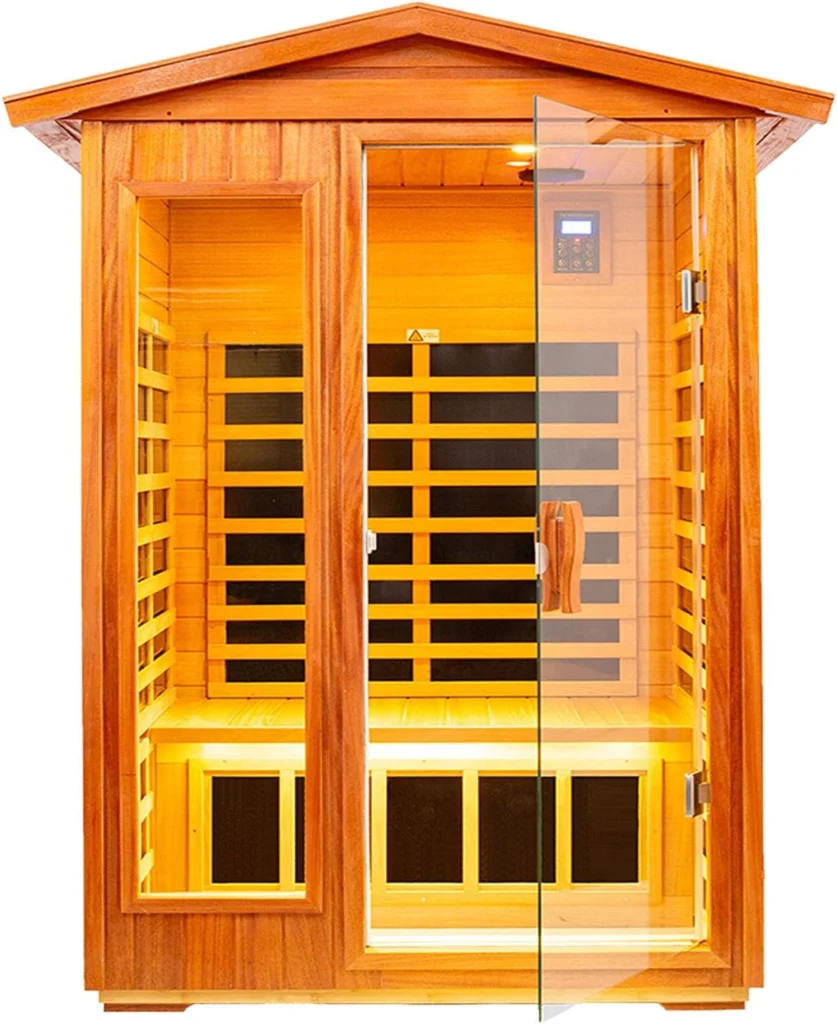 Outdoor 2-Person Infrared Sauna