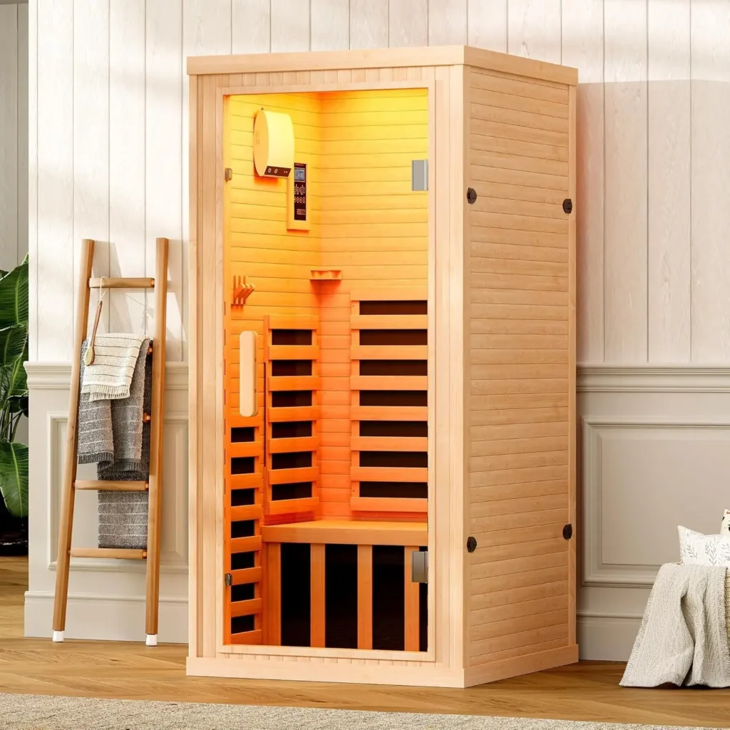 1-Person Infrared Sauna for Home