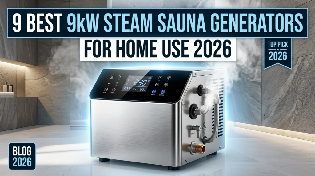 9kW Steam Sauna Generators
