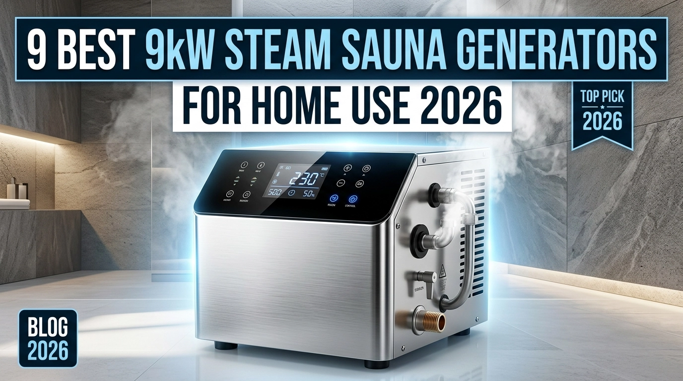 9kW Steam Sauna Generators