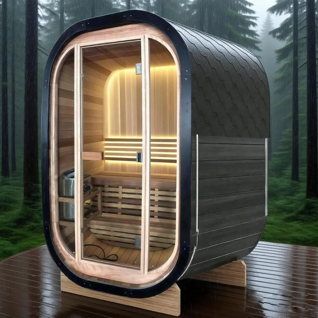 Barrel Steam Sauna for Home