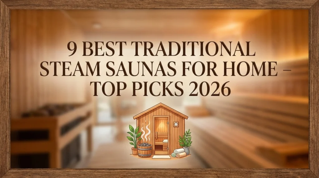 Traditional Steam Sauna for Home
