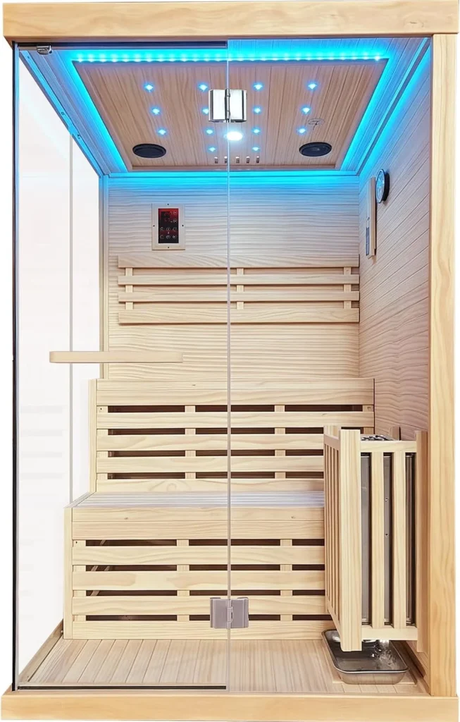 2-4 Person Indoor Steam Sauna Cabin