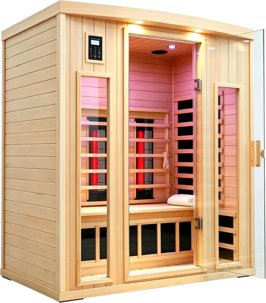 3 Person Far Infrared Sauna