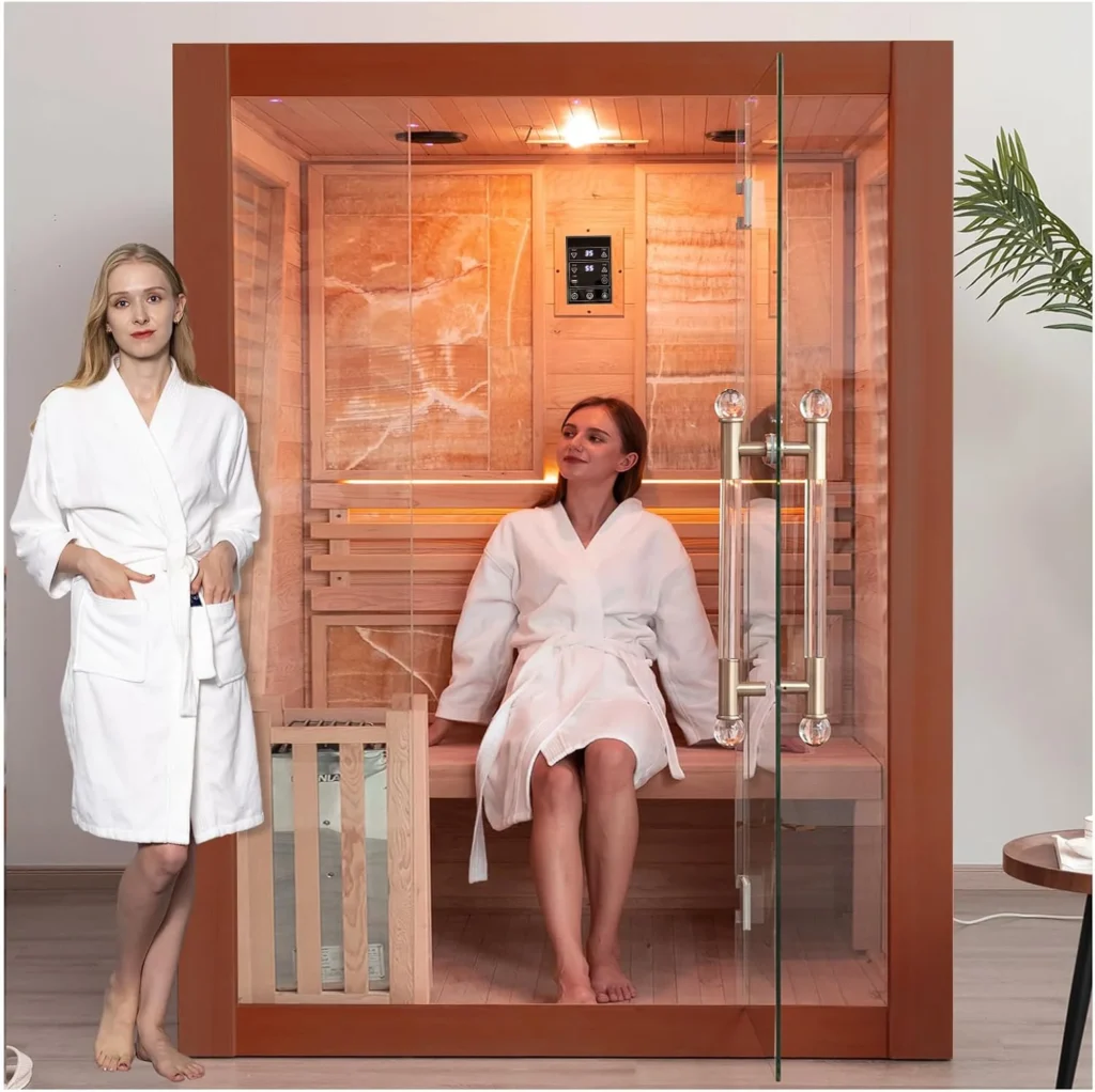 2-3 Person Wood Home Steam Sauna