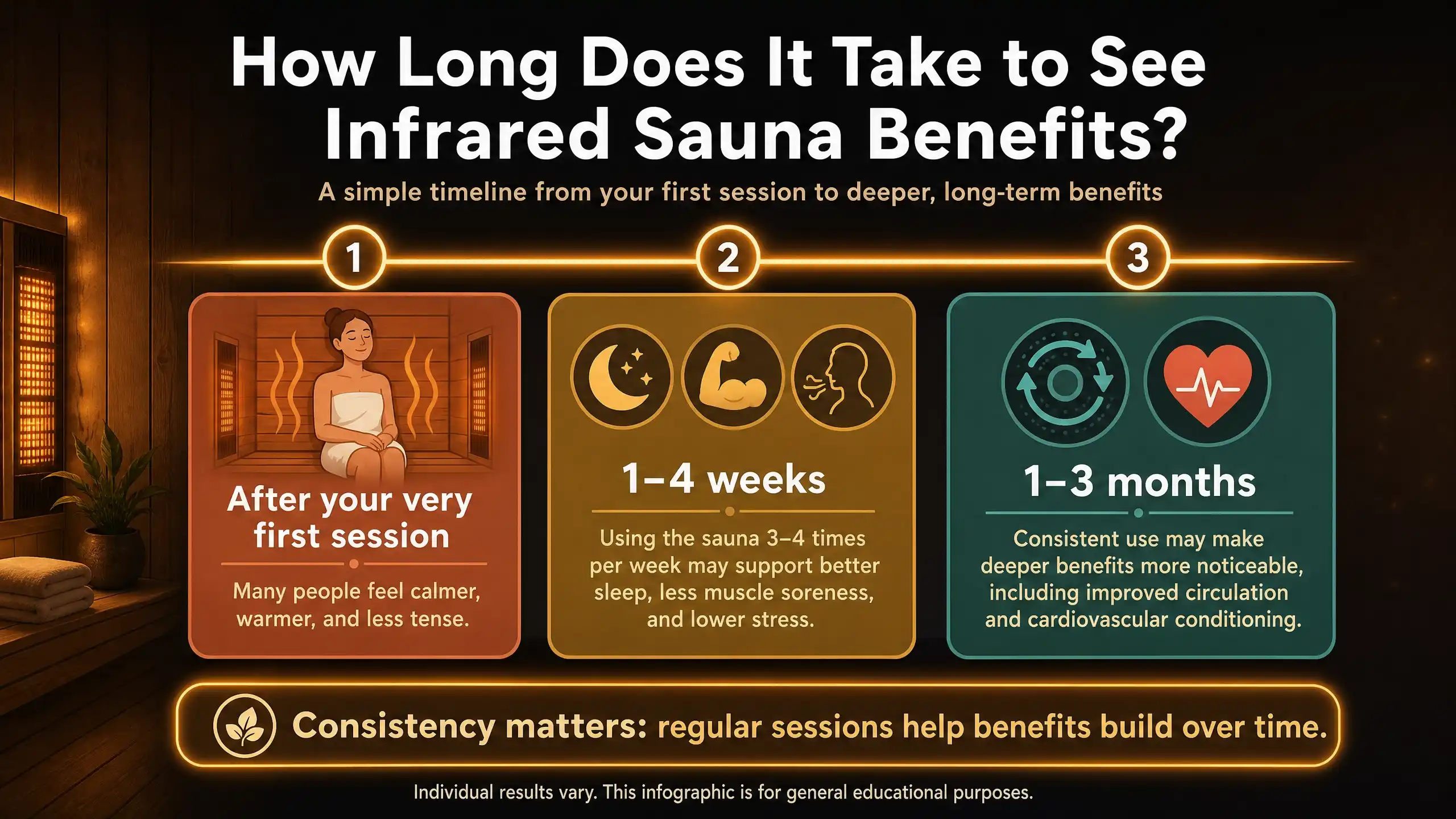 How Long Does It Take to See Infrared Sauna Benefits