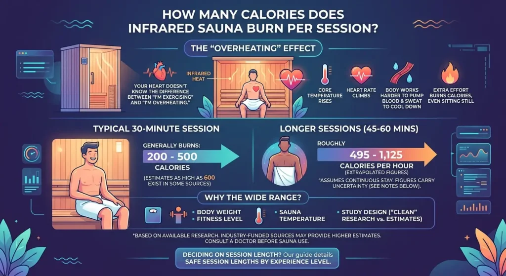 How Many Calories Does Infrared Sauna Burn Per Session